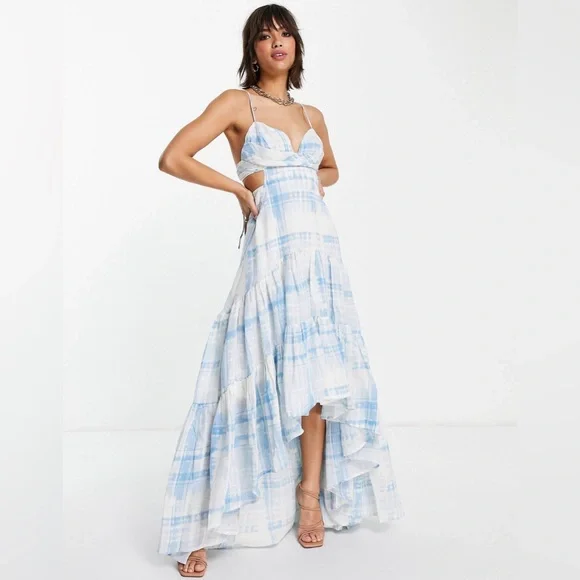 alexis havana lace maxi dress Alexis Dress / Blue Wave Blue Wave / XS